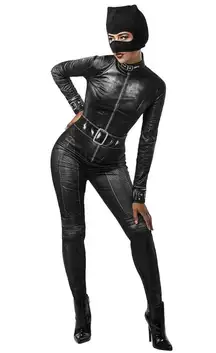 Spirit Halloween Cat Woman Deluxe Halloween Costume