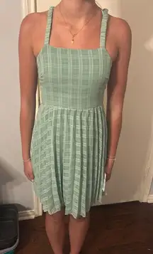 ASOS Dress Mini Green gingham