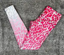 Alo Ombre Cheetah Print Leggings Women's XS