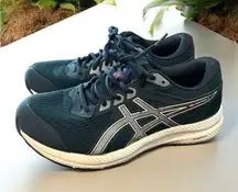 ASICS  Women’s Navy Athletic Shoes Size 8