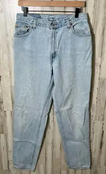 Vintage 90s Levis 550 High Rise Tapered‎ Leg Relaxed Fit Cotton Womens Size 12