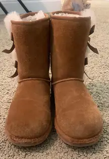 Brown Fuzzy Boots