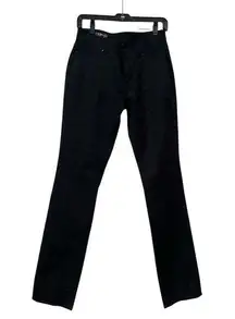 Ann Taylor Jeans Women Size 6 Tall Black Cheetah Modern Fit Slim Leg NWT