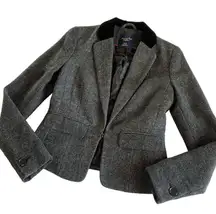 Via Penny Lane Reworked Apparel | Lady Gaga Custom Gray Blazer Jacket XS