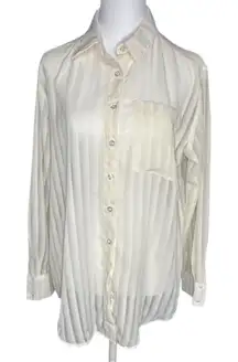 Moa Moa Elegant Cream Blouse medium