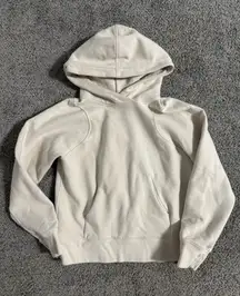 Lululemon Loungeful Scuba Heavyweight Fleece Hoodie Bone