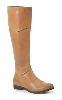 New! DIBA TRUE Women's Poppy Seed Tall Boots Riding Boots Knee High Tan Size 8.5