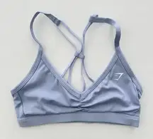 Gymshark S Ruched Strappy Sports Bra