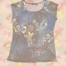 APT 9 vintage Fairy Kei shirt (Mint)