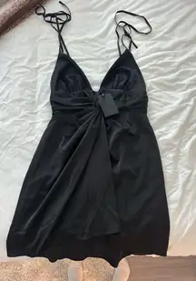 NBD Black Farren Mini Dress Revolve