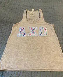 Alpha Chi Omega Letter Tank Top