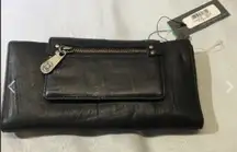 Kenneth‎ Cole Reaction Black Womens Folding Wallet