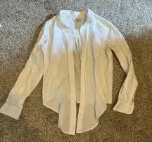 Madewell Cream Button-Up Shirt