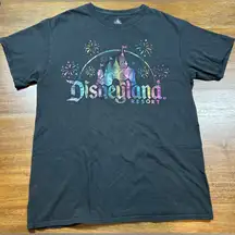 Disney Parks Size M Walt Disney World Metallic Rainbow Castle T-shirt