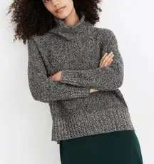 Eastbrook Turtleneck Cross-Back Sweater