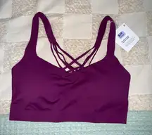 NWT Lululemon FlexyFlex Strappy Yoga Bra D-DDD S/M