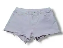Levi's Shorts Size 28 W30"xL3"  501 Jean Shorts Denim Shorts Cut Off Shorts Cut Offs