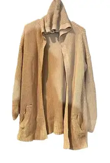Ms. Maggie Women’s Hooded Open Front‎ Cardigan Size Medium