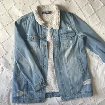 Distressed Denim Jacket