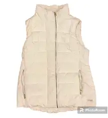 White Bubble Vest Medium