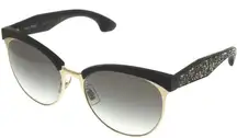 Miu Miu Swarvorski Browline Sunglasses