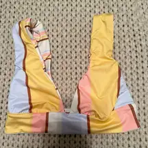 Billabong feeling sunny bikini top plunge NWOT
