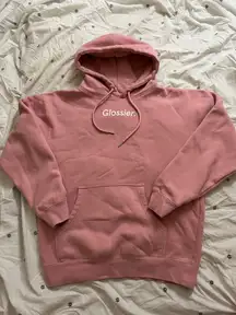 Glossier Pink Hoodie