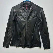 Spanx Faux Leather Moto Jacket XS