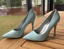 Blue X appeal Heels