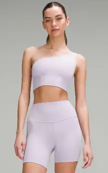 Lululemon Align Lilac One-Shoulder Activewear Set