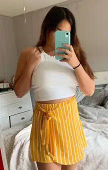 Striped Skort