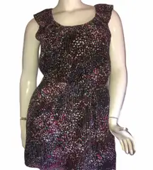 Sleeveless Print Dress