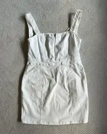 White Cargo Dress