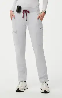 Womens Cement Yola High Waisted Skinny Scrub Pants 