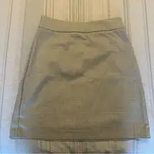 Rachel Zoe Gray Plaid Pencil Skirt, Size Small