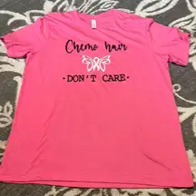 Bella canvas chemo hair don’t care t shirt. New