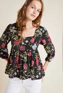 Dolan Left Coast Cherie Babydoll Top