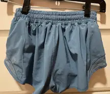 Lululemon Athletica Light Blue Athletic Shorts