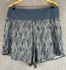 SPANX Shorts Women's 1X Grey The Get Moving 4" Athletic Exercise Running Walking