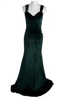 Remember the Night Emerald Green Velvet Maxi Dress lulus