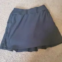 Black Under Armour Golf Skort