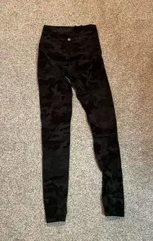 Lululemon Green Camo  Leggings