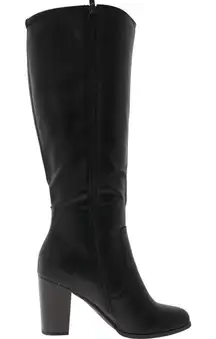 Style & Co Addy Tall Knee High Boot Size 11W XWC Black Extra Wide Calf NEW
