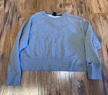 cropped sweatshirt