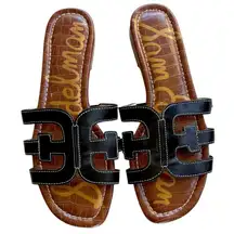 EUC Sam Edelman Leather Bay Slide
Sandals Black Size 8.5