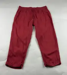 Old Navy Gooseberry Linen Blend Ankle Pant M