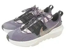 Nike Crater Impact Low Canyon Purple Off Noir Low Top Sneaker Size 6.5