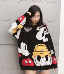 Disney 1990s Mickey & Donald Duck Knit Sweater