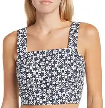 NWT Elodie Square Neck Floral Crop Top