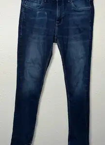 Vintage Ed Hardy Blue Straight Leg Jeans with‎ Classic Design